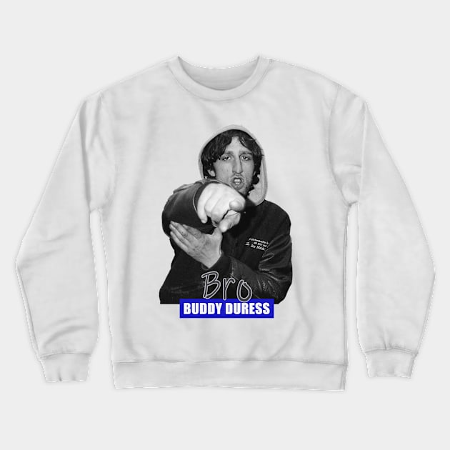 Bro - Rip Buddy Crewneck Sweatshirt by Alisa Kuhn